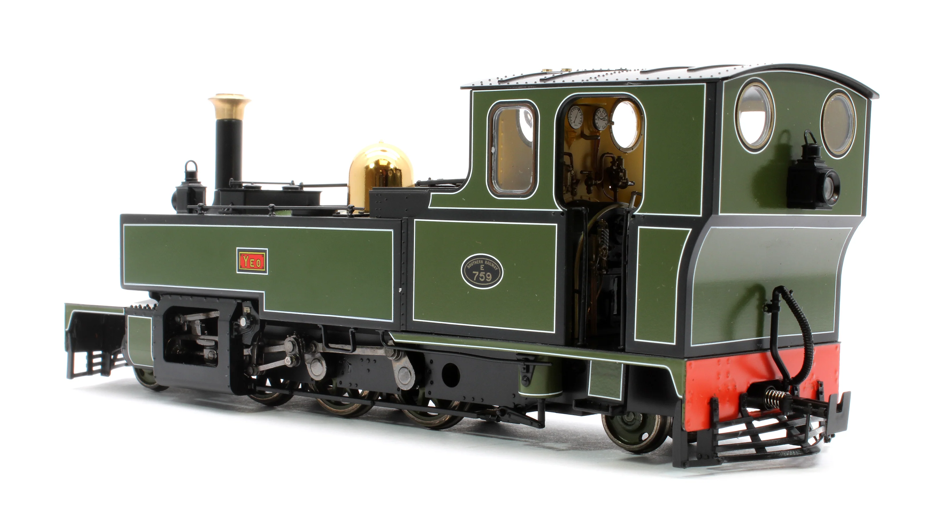 LHT-7NS-005D Lynton & Barnstaple Manning Wardle 2-6-2 YEO Southern Livery 1927-1929 (late Cab) DCC Fitted - Image 2