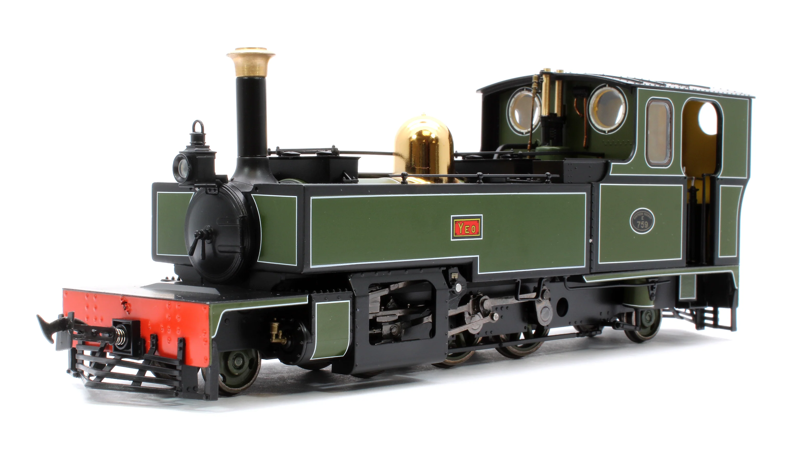 LHT-7NS-005S Lynton & Barnstaple Manning Wardle 2-6-2 YEO Southern Livery 1927-1929 (late Cab) DCC Sound Fitted