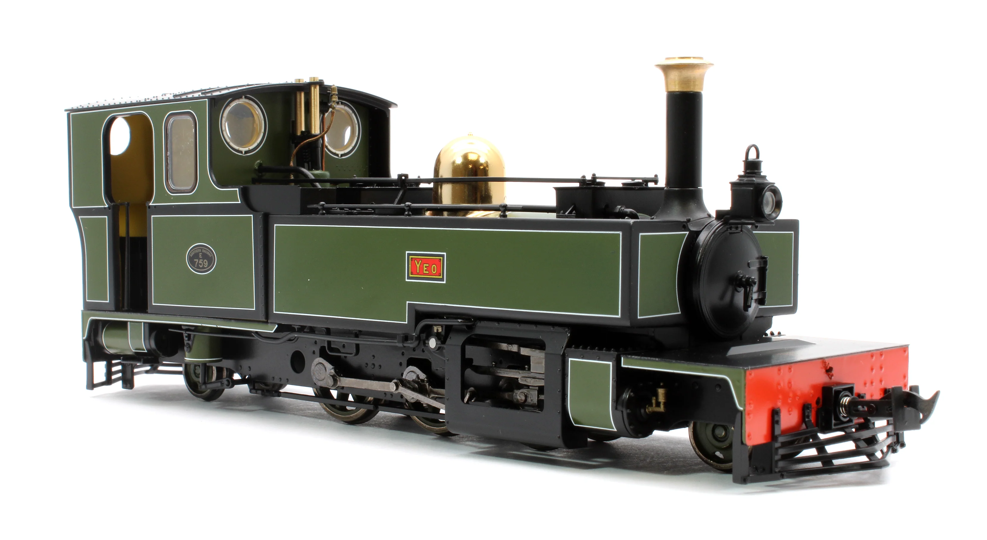 LHT-7NS-005S Lynton & Barnstaple Manning Wardle 2-6-2 YEO Southern Livery 1927-1929 (late Cab) DCC Sound Fitted - Image 4