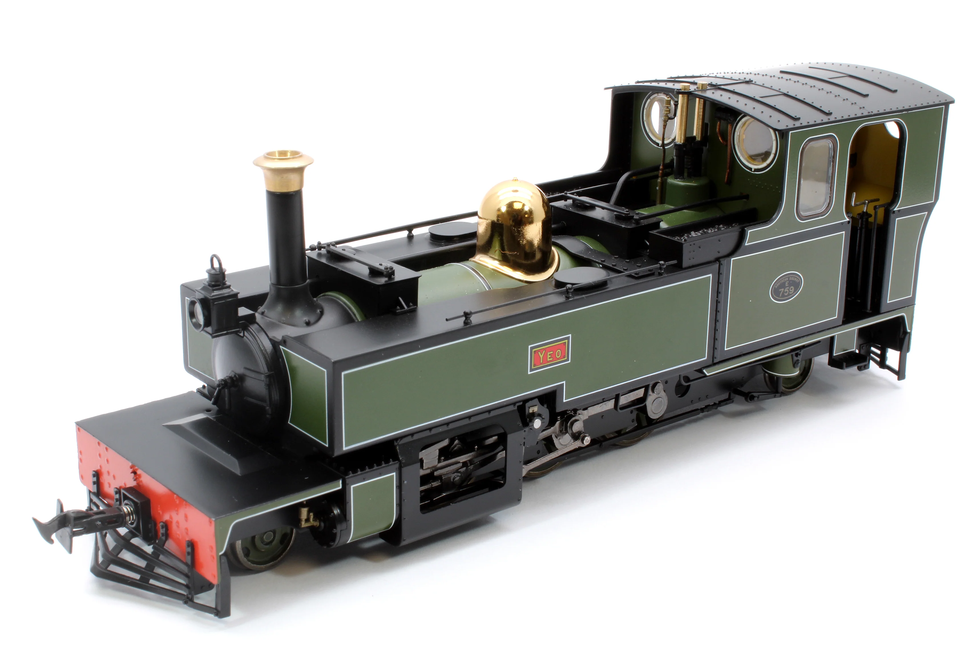 LHT-7NS-005S Lynton & Barnstaple Manning Wardle 2-6-2 YEO Southern Livery 1927-1929 (late Cab) DCC Sound Fitted - Image 8