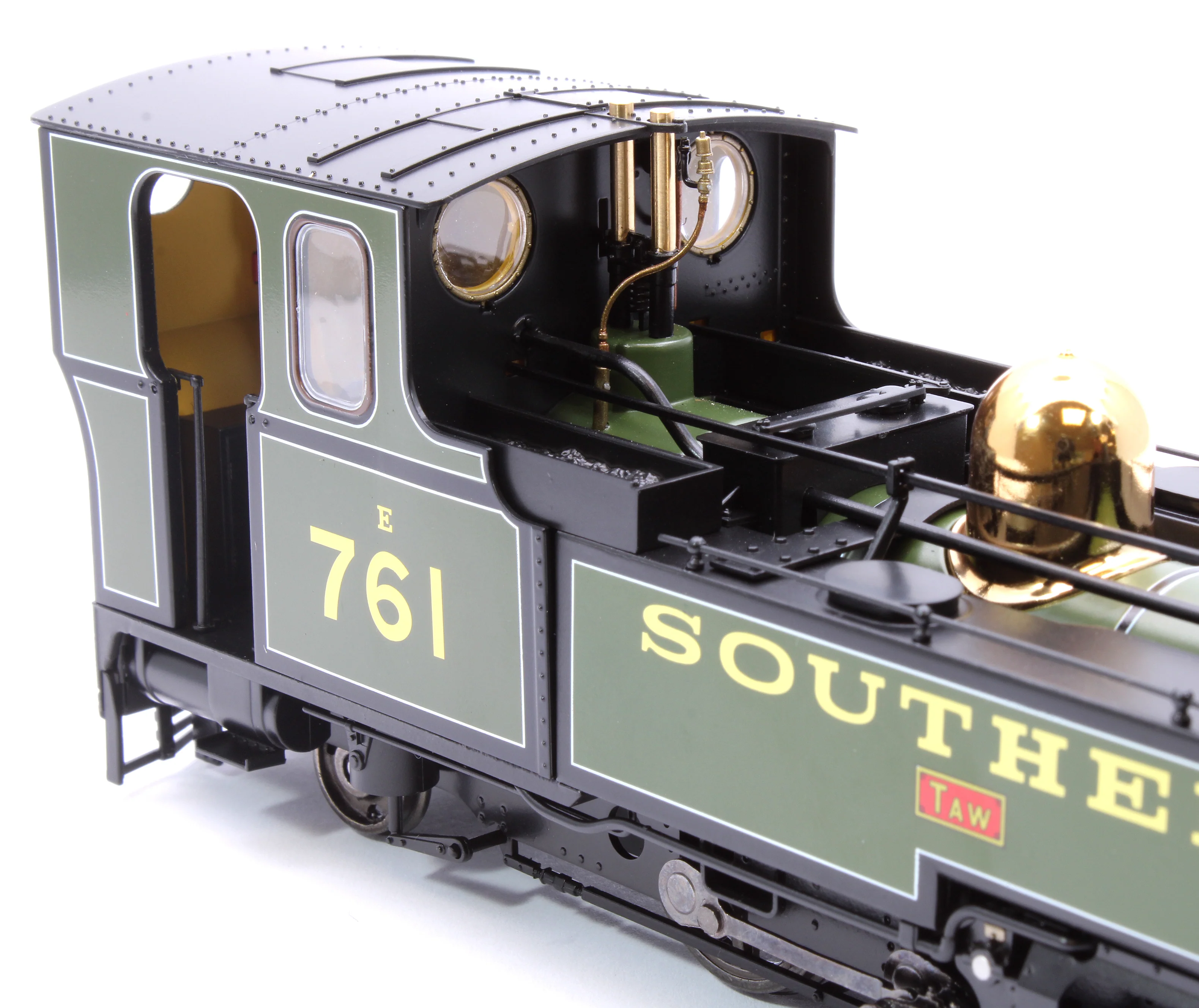 LHT-7NS-006 Lynton & Barnstaple Manning Wardle 2-6-2 TAW Southern Livery 1930-1931 (late Cab) - Image 11