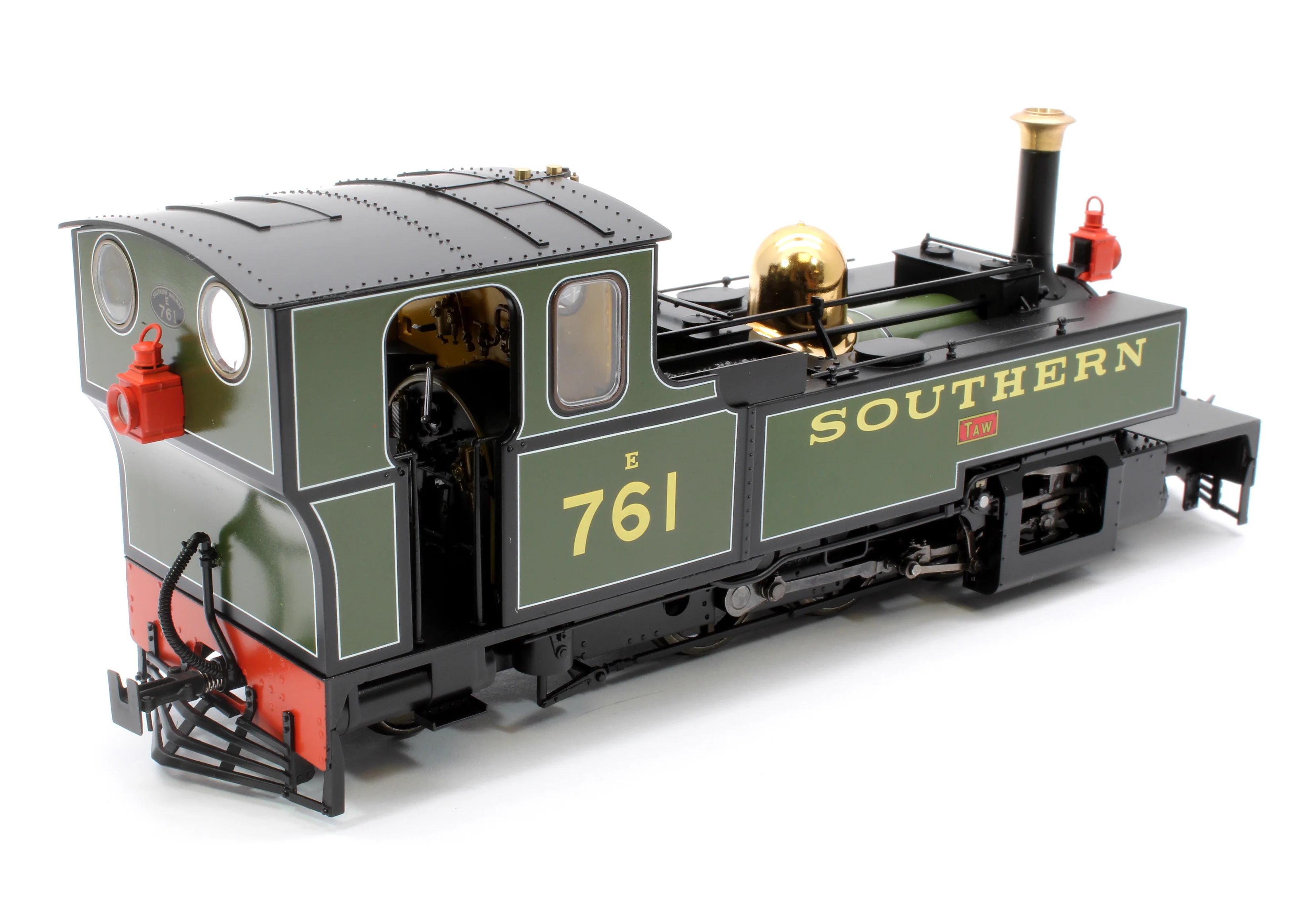 LHT-7NS-006 Lynton & Barnstaple Manning Wardle 2-6-2 TAW Southern Livery 1930-1931 (late Cab) - Image 9