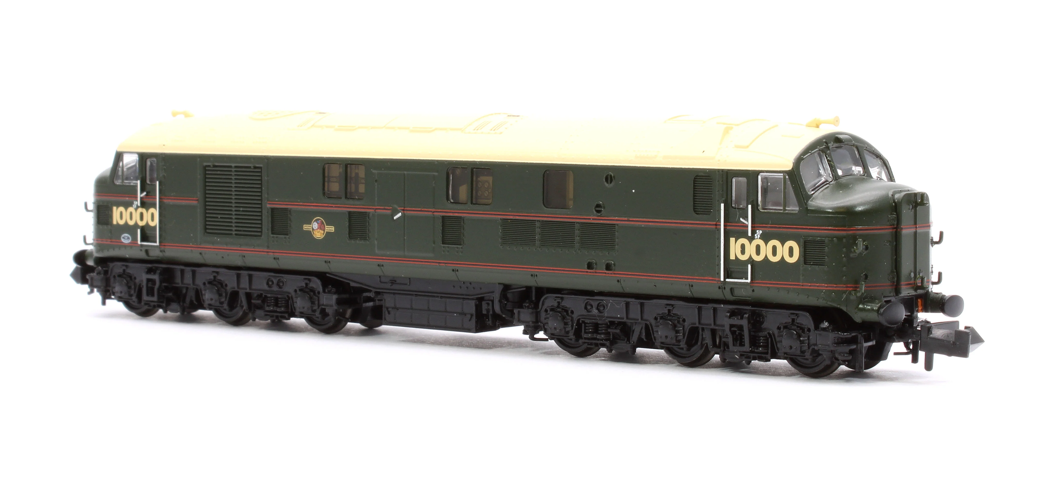 372-916 LMS 10000 BR Lined Green (Late Crest) Diesel Locomotive - Image 2