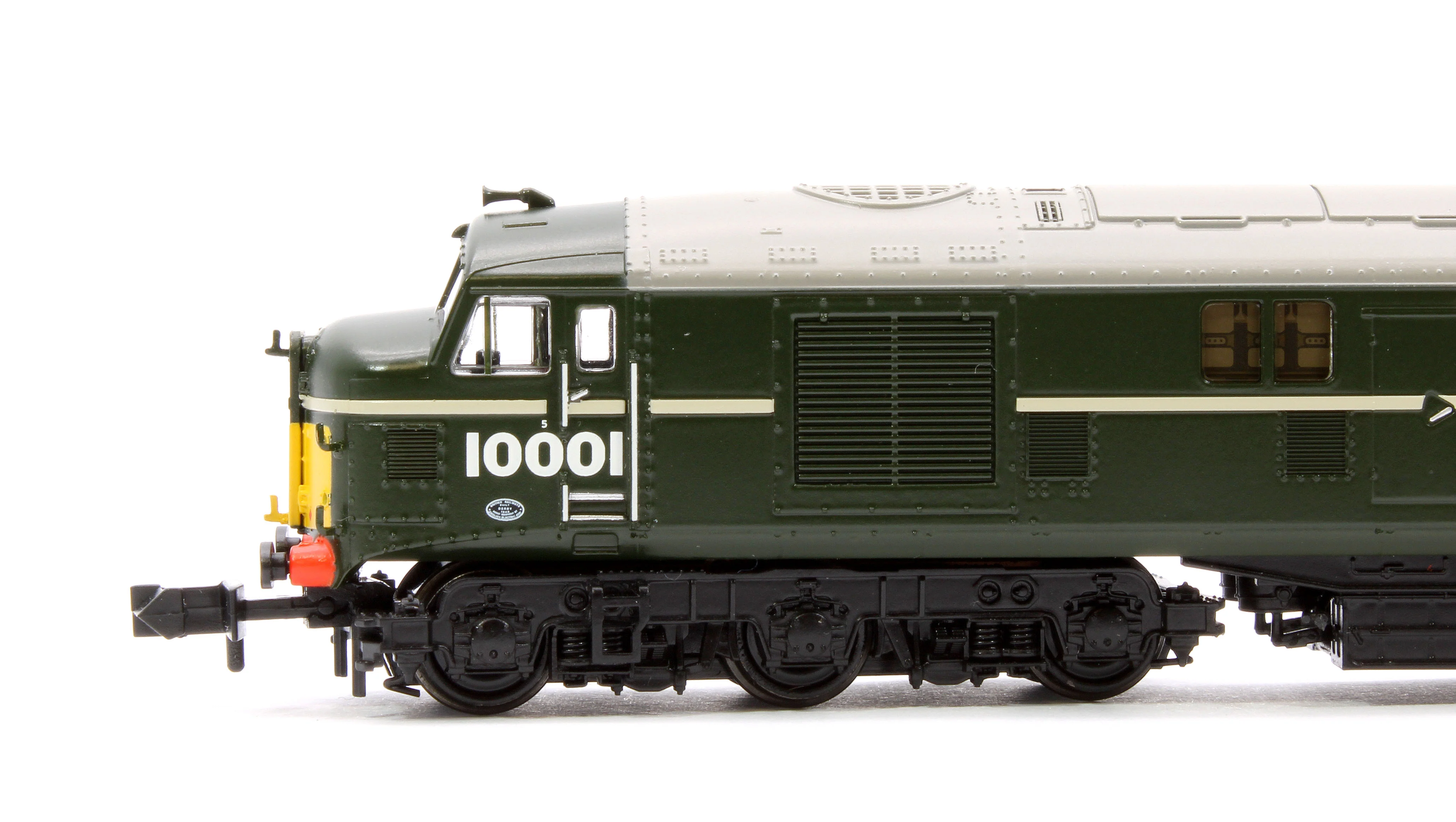 372-918 LMS 10001 BR Green (Small Yellow Panels) Diesel Locomotive - Image 6
