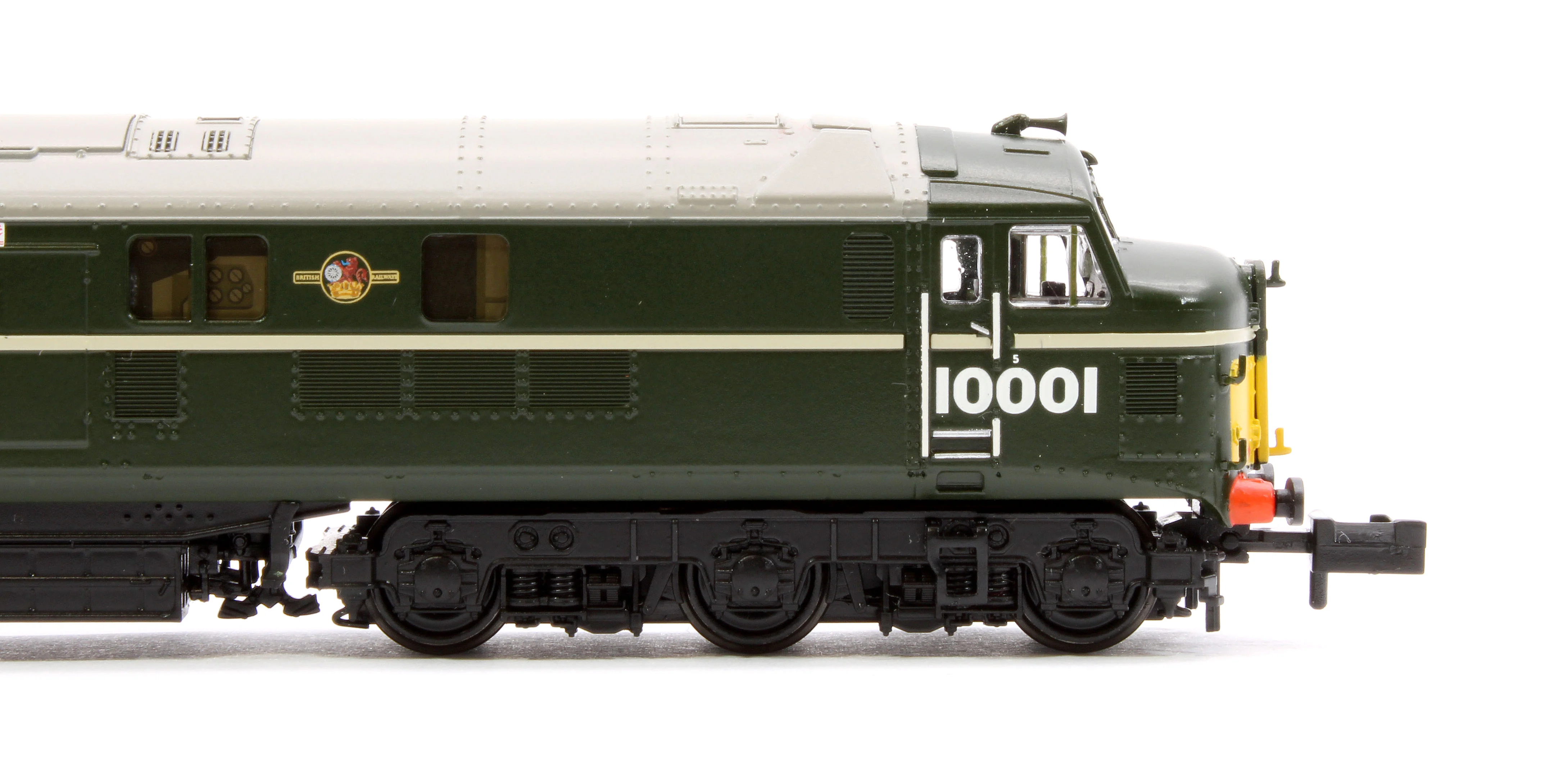 372-918 LMS 10001 BR Green (Small Yellow Panels) Diesel Locomotive - Image 7