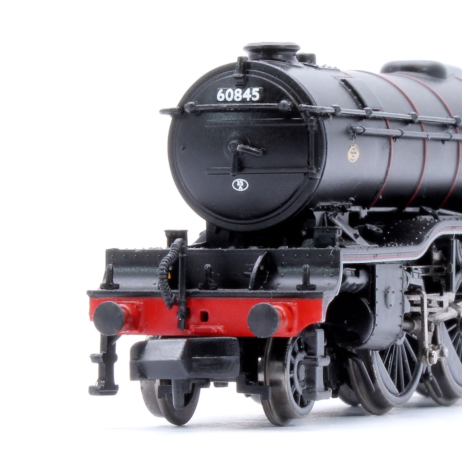 372-612SF LNER V2 60845 BR Lined Black (Early Emblem) Steam Locomotive - DCC Sound - Image 8