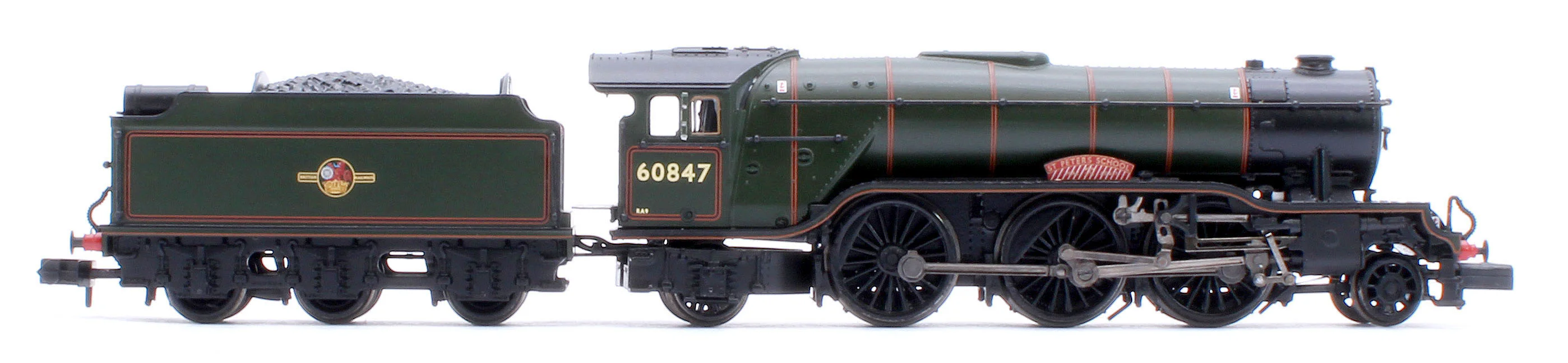 372-614 LNER V2 60847 'St Peter's School' BR Lined Green (Late Crest) Steam Locomotive - Image 5