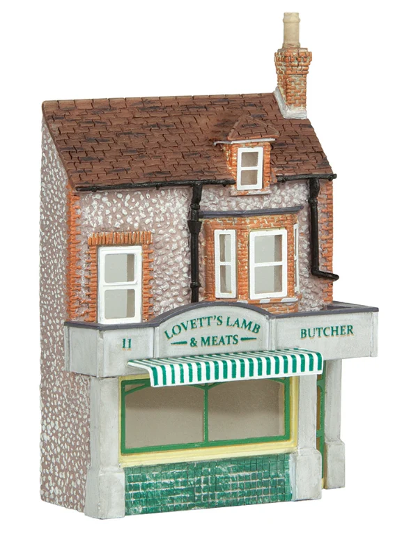 42-284 Low Relief 'Lovett's Lamb and Meats' Butchers