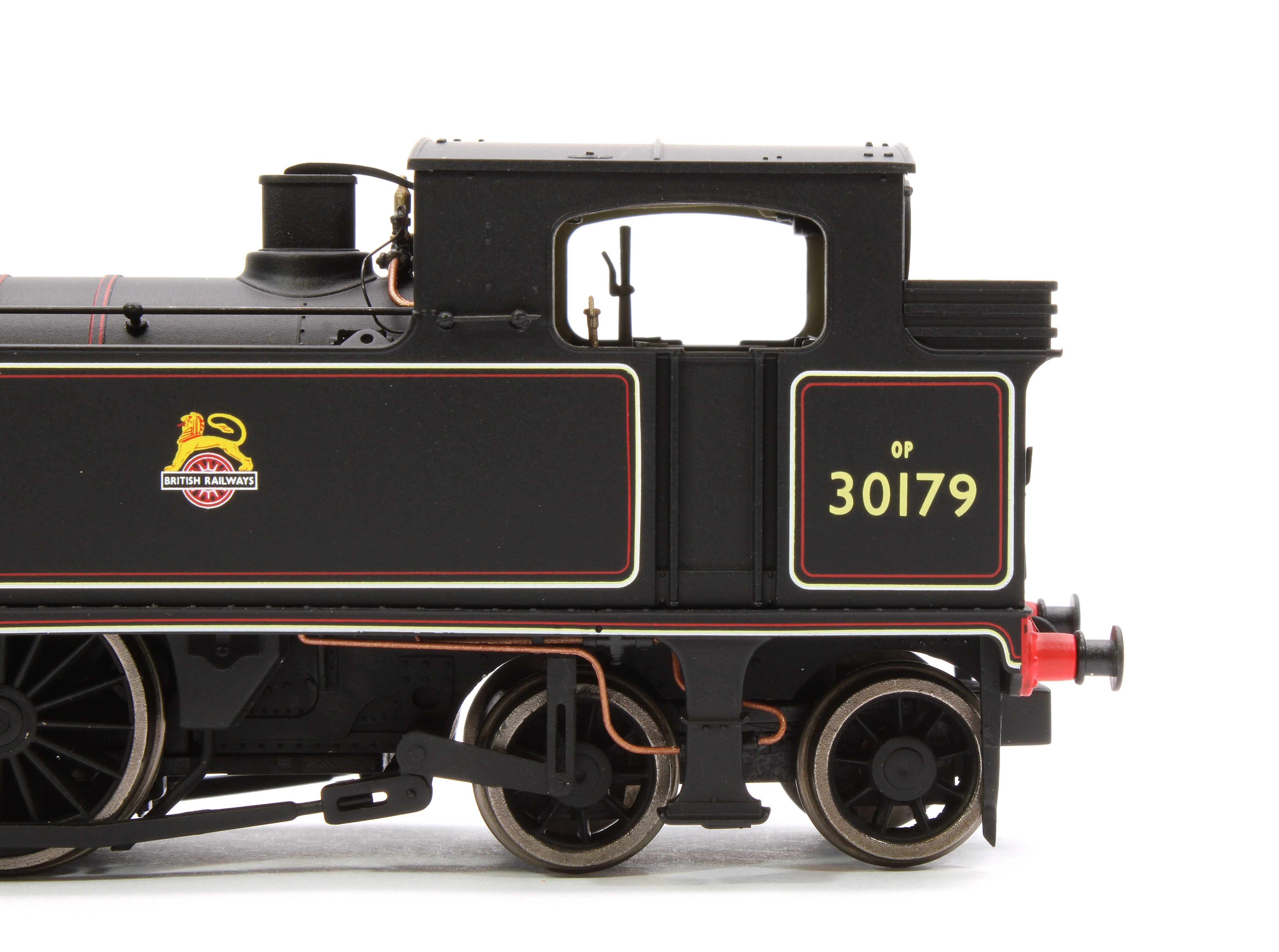 E85017 LSWR Adams O2 30179 BR Lined Black (Early Emblem) Steam Locomotive - Image 8