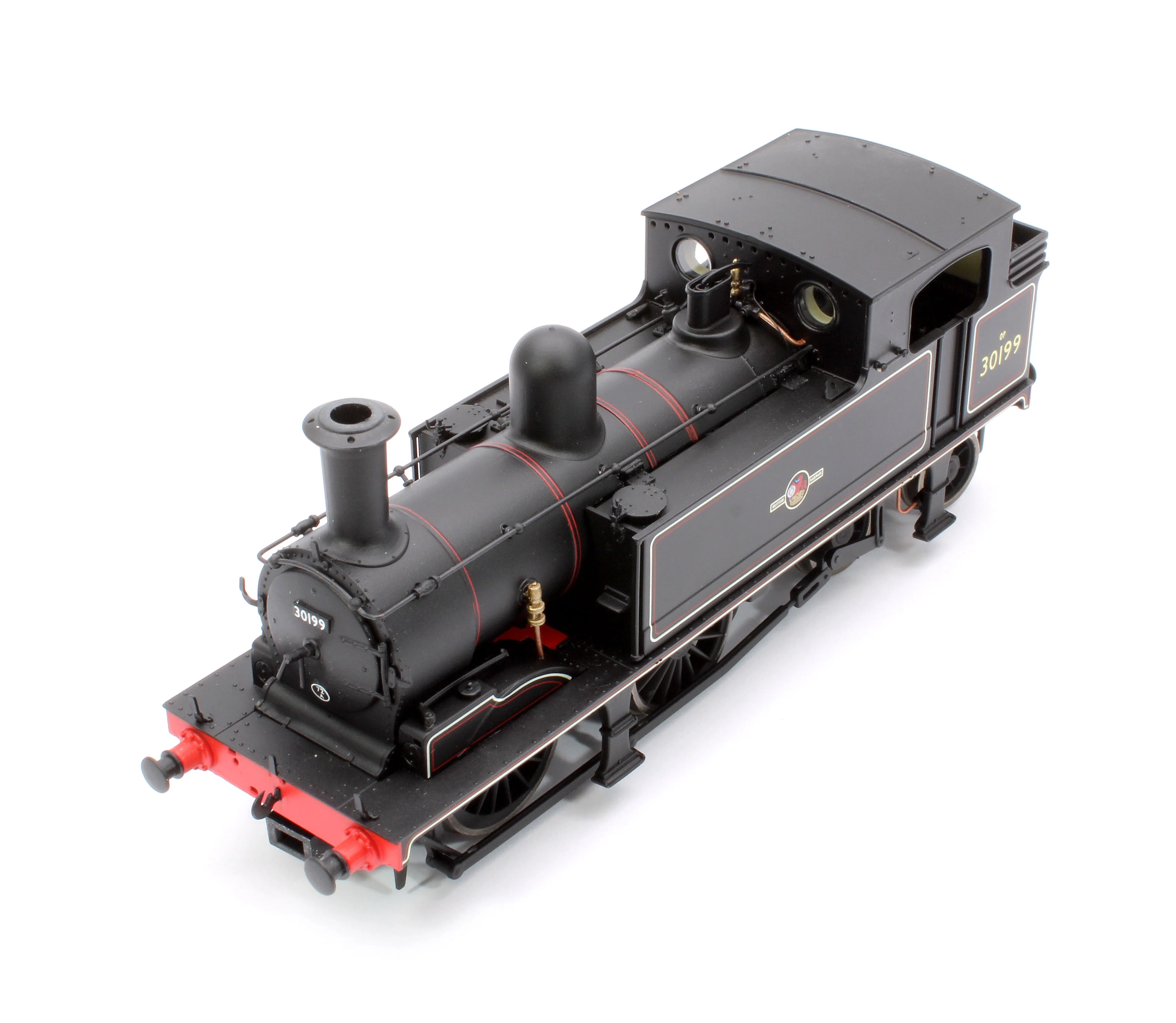 E85018 LSWR Adams O2 30199 BR Lined Black (Late Crest) Steam Locomotive - Image 12