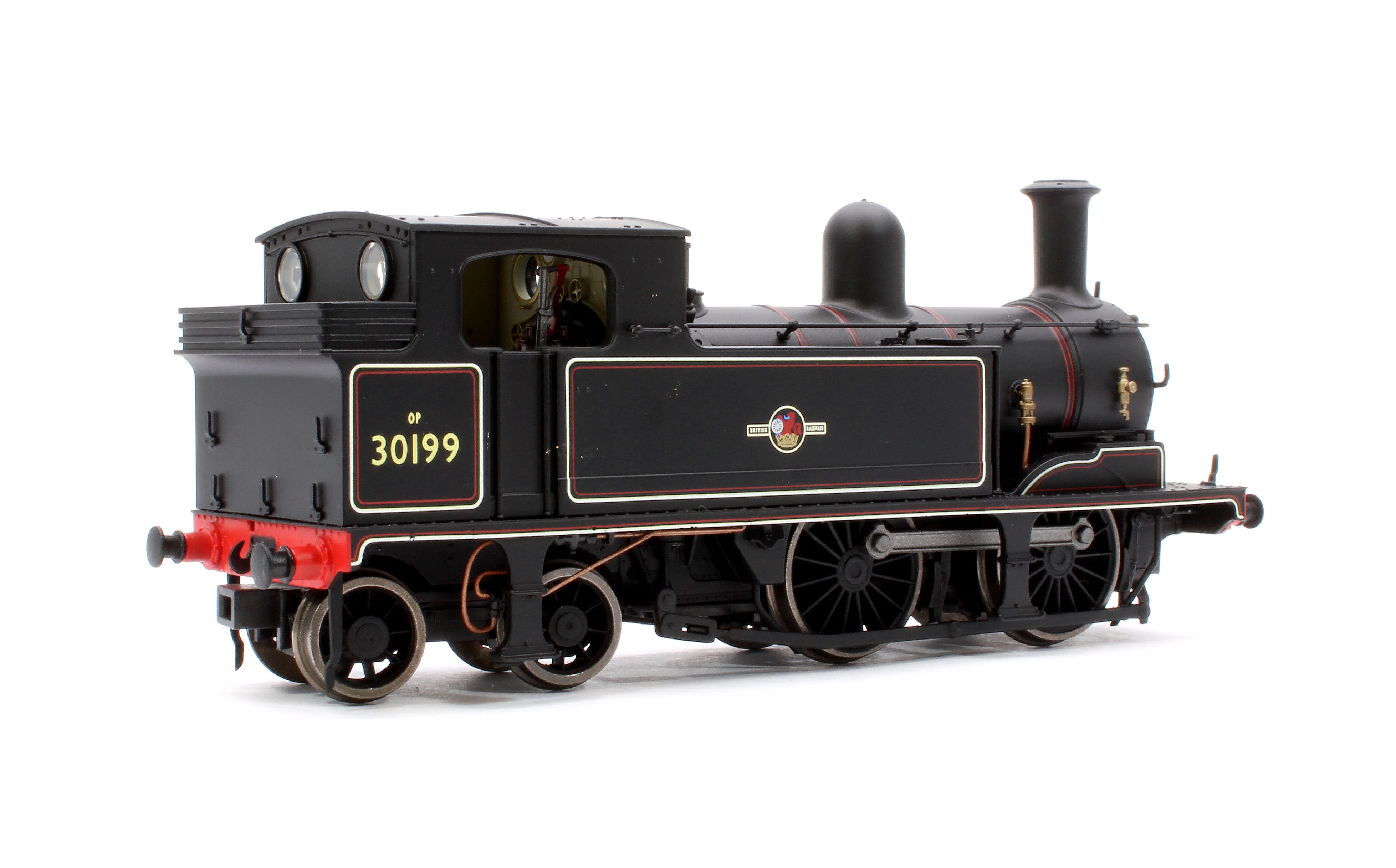 E85018 LSWR Adams O2 30199 BR Lined Black (Late Crest) Steam Locomotive - Image 3