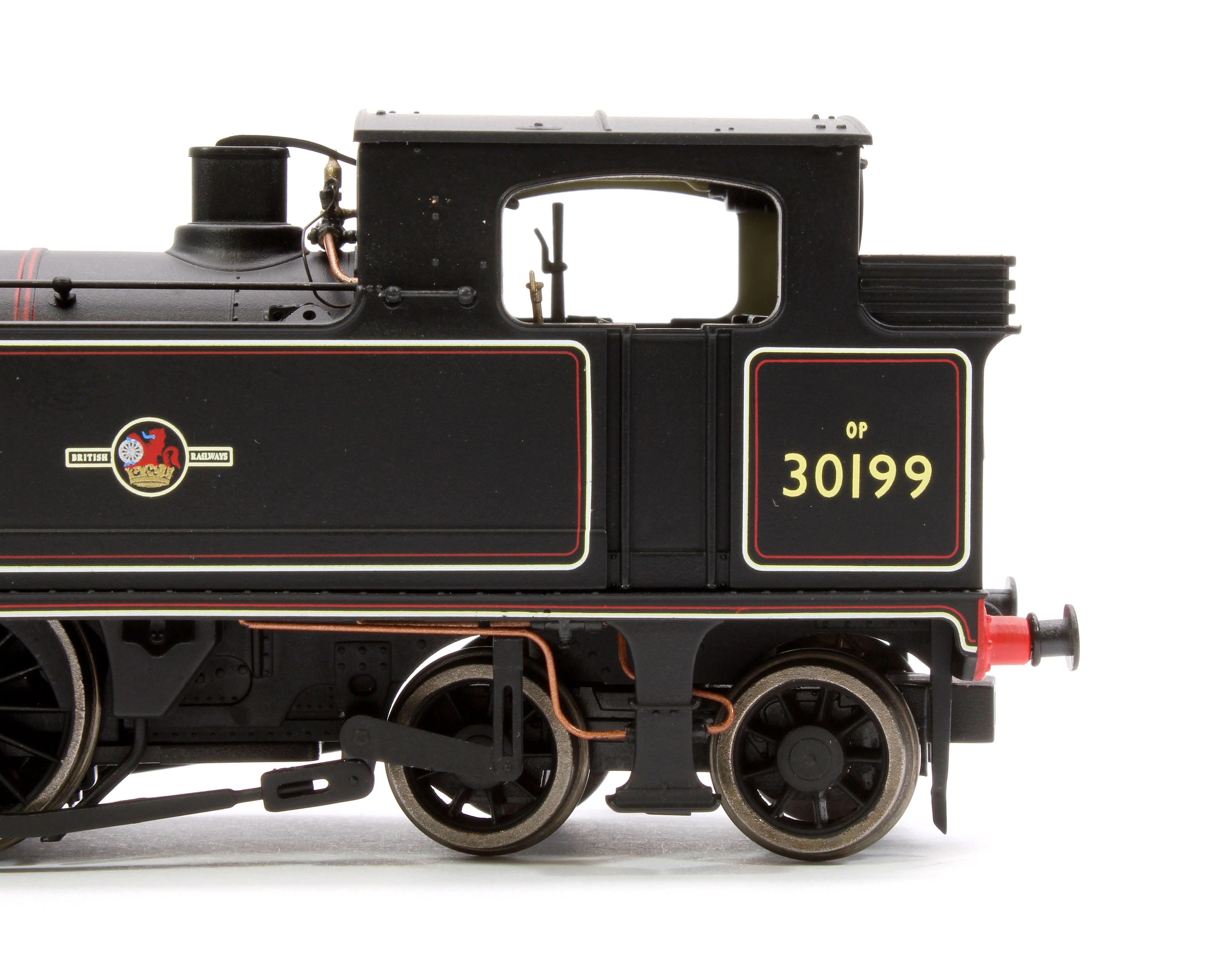 E85018 LSWR Adams O2 30199 BR Lined Black (Late Crest) Steam Locomotive - Image 8
