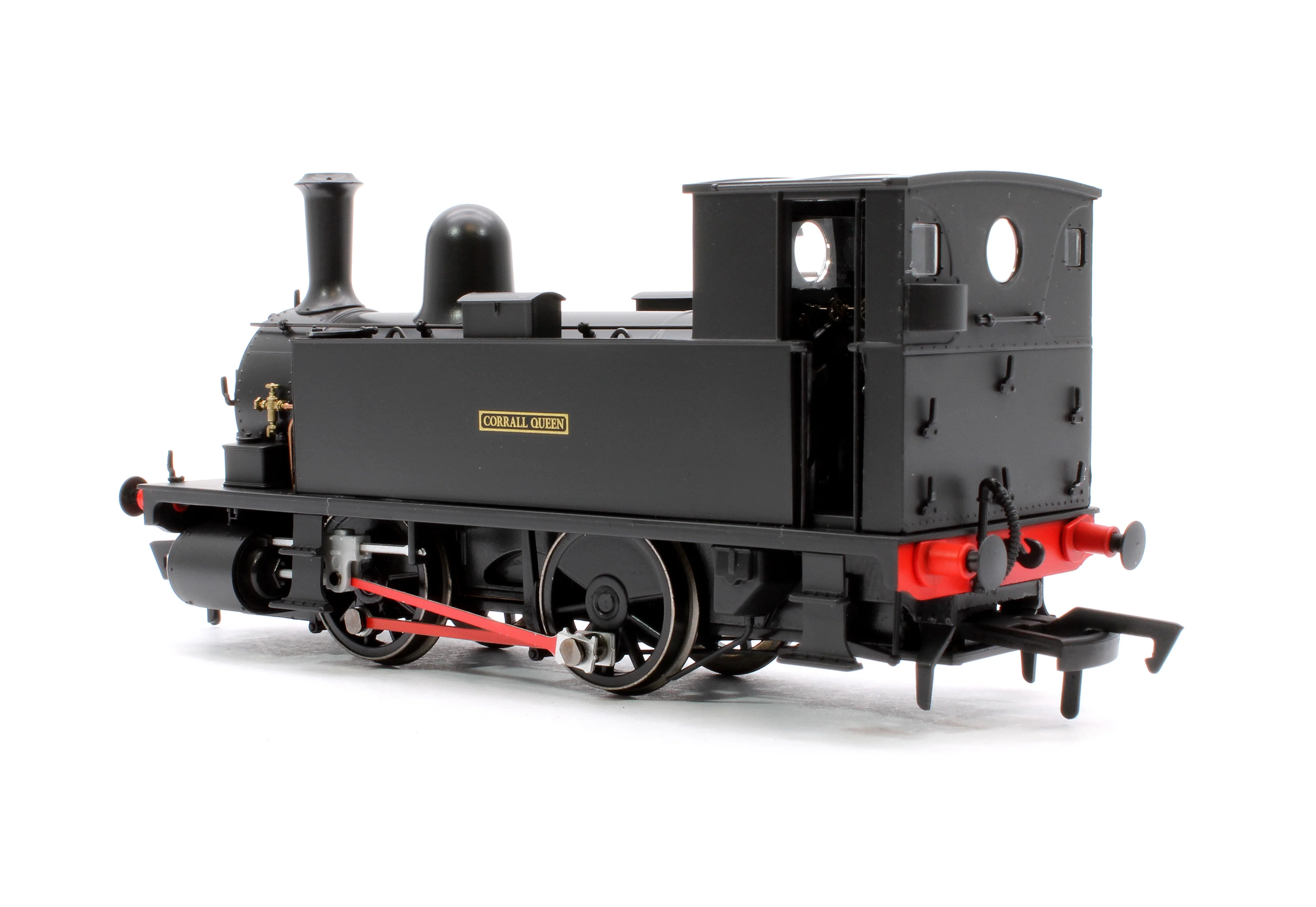 4S-018-016D LSWR Class B4 0-4-0T Black Corrall Queen 30096 - Steam Tank Locomotive - DCC Fitted - Image 2