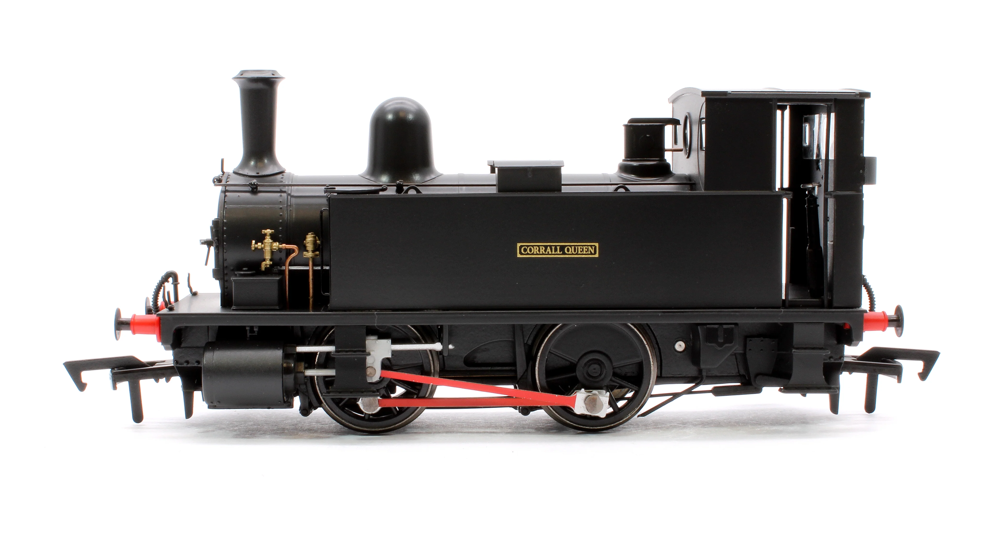 4S-018-016D LSWR Class B4 0-4-0T Black Corrall Queen 30096 - Steam Tank Locomotive - DCC Fitted - Image 5