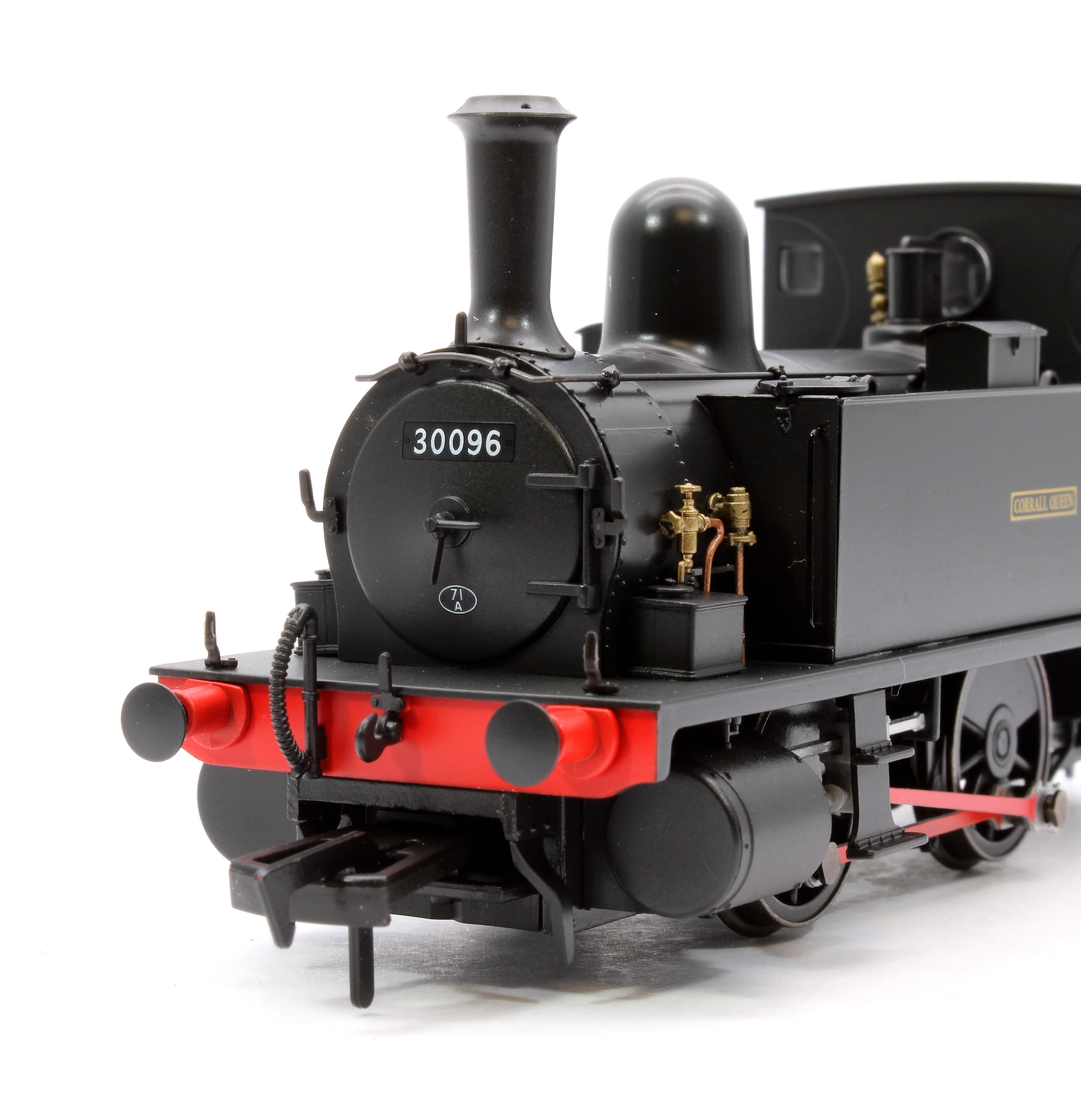4S-018-016D LSWR Class B4 0-4-0T Black Corrall Queen 30096 - Steam Tank Locomotive - DCC Fitted - Image 6
