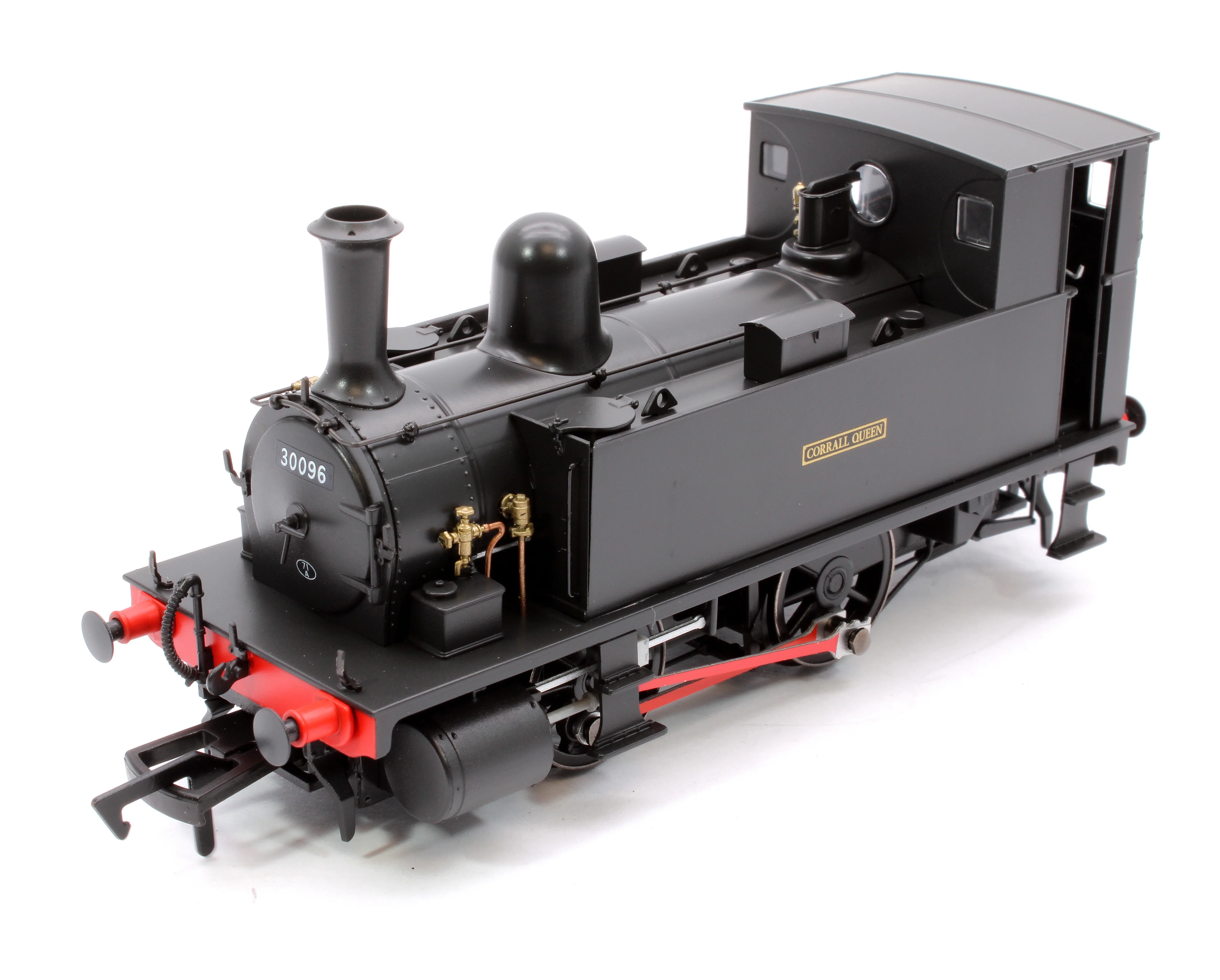 4S-018-016D LSWR Class B4 0-4-0T Black Corrall Queen 30096 - Steam Tank Locomotive - DCC Fitted - Image 9