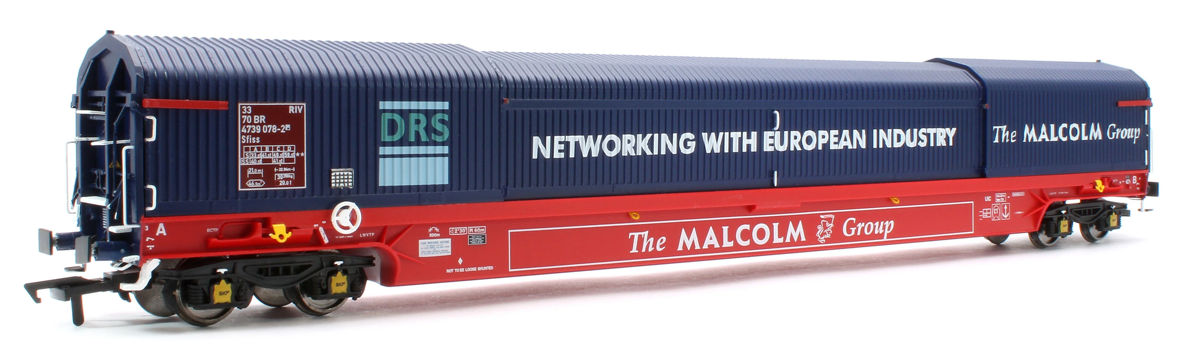 RT-OO-KSA-205A KSA 'Cube' DRS / Malcolm Logistics Group Vans Twin Pack - Image 2