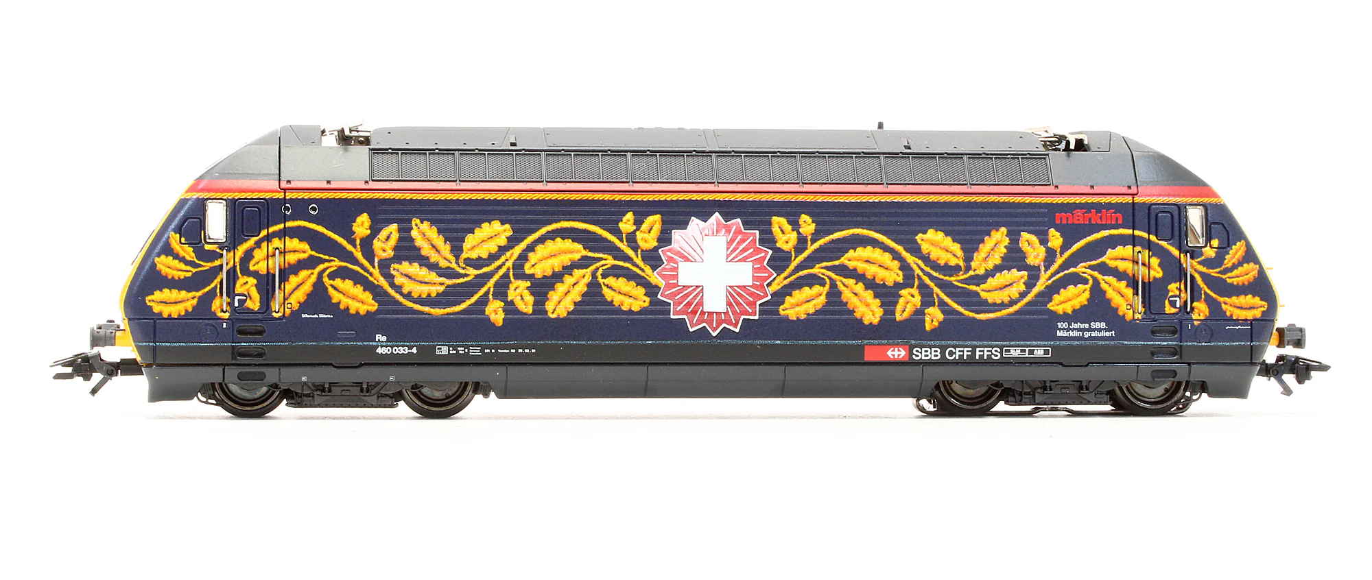 39607 Pre-Owned SBB CFF FFS Re 460 033-4 Electric Locomotive - 3 Rail Digital - Image 3