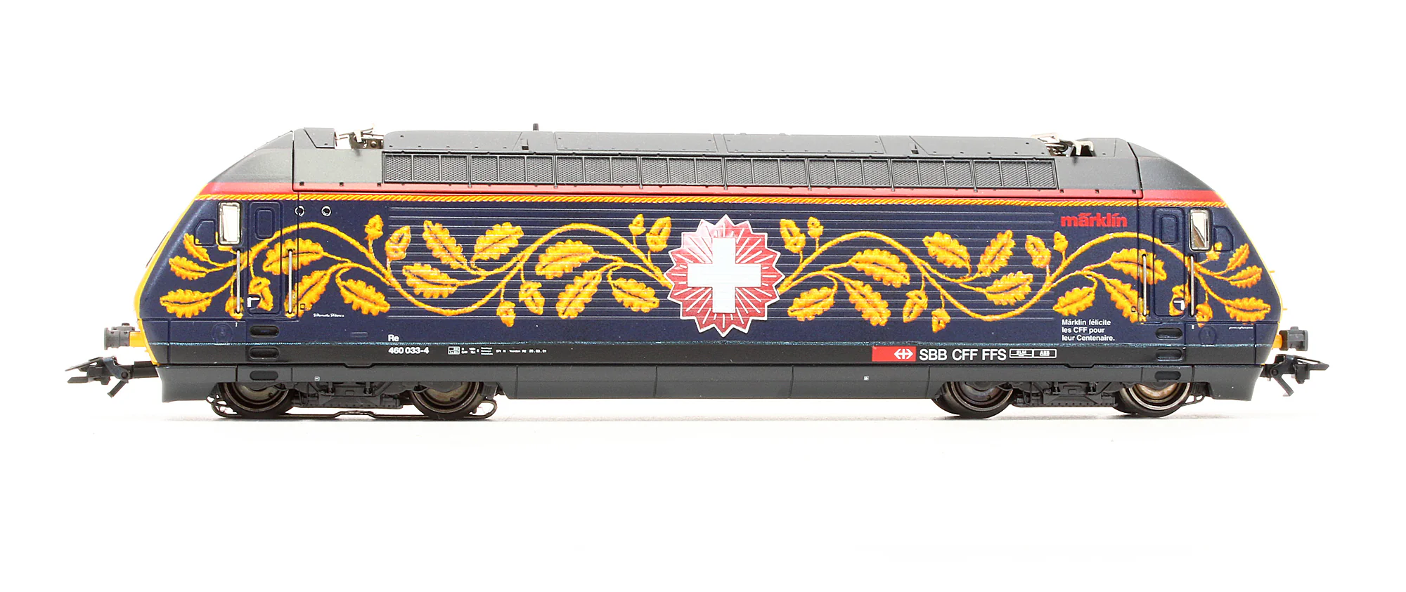 39607 Pre-Owned SBB CFF FFS Re 460 033-4 Electric Locomotive - 3 Rail Digital - Image 4