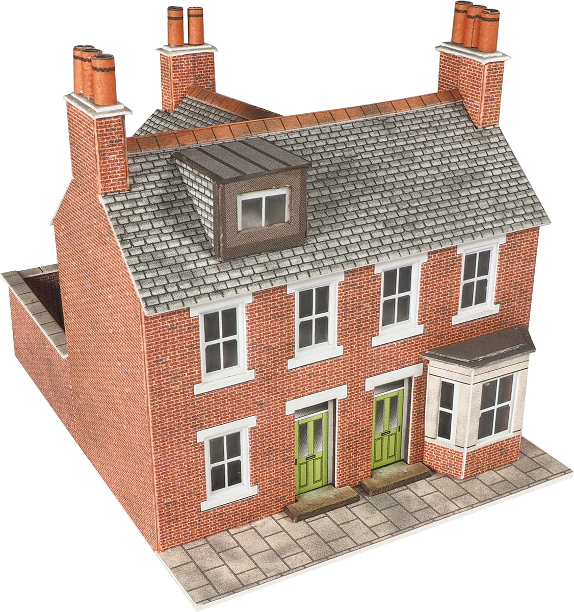 PN103 Terrace Houses in Red Brick – 2021 Design Building Kit