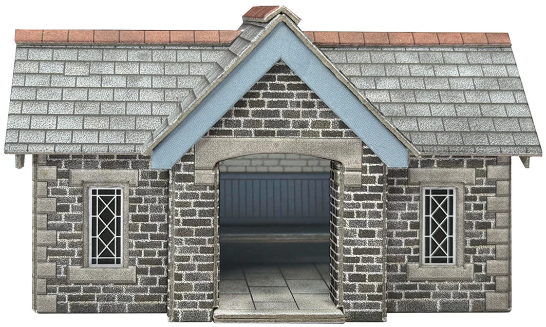 PN916 N Scale Little Cardlywick Station Shelter