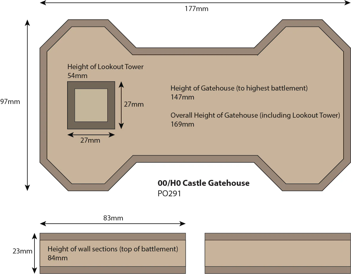 PO291 Castle Gatehouse - Image 2