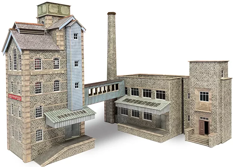 PO401 OO Old Mill Chimney Stack Building Kit - Image 2