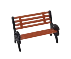 076-706 1:76 Scale Park Benches (Pack of 5) - Image 2