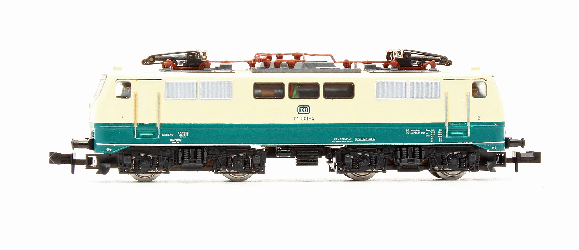 2062 Pre-Owned DB BR 111 001-4 Electric Locomotive - Image 4