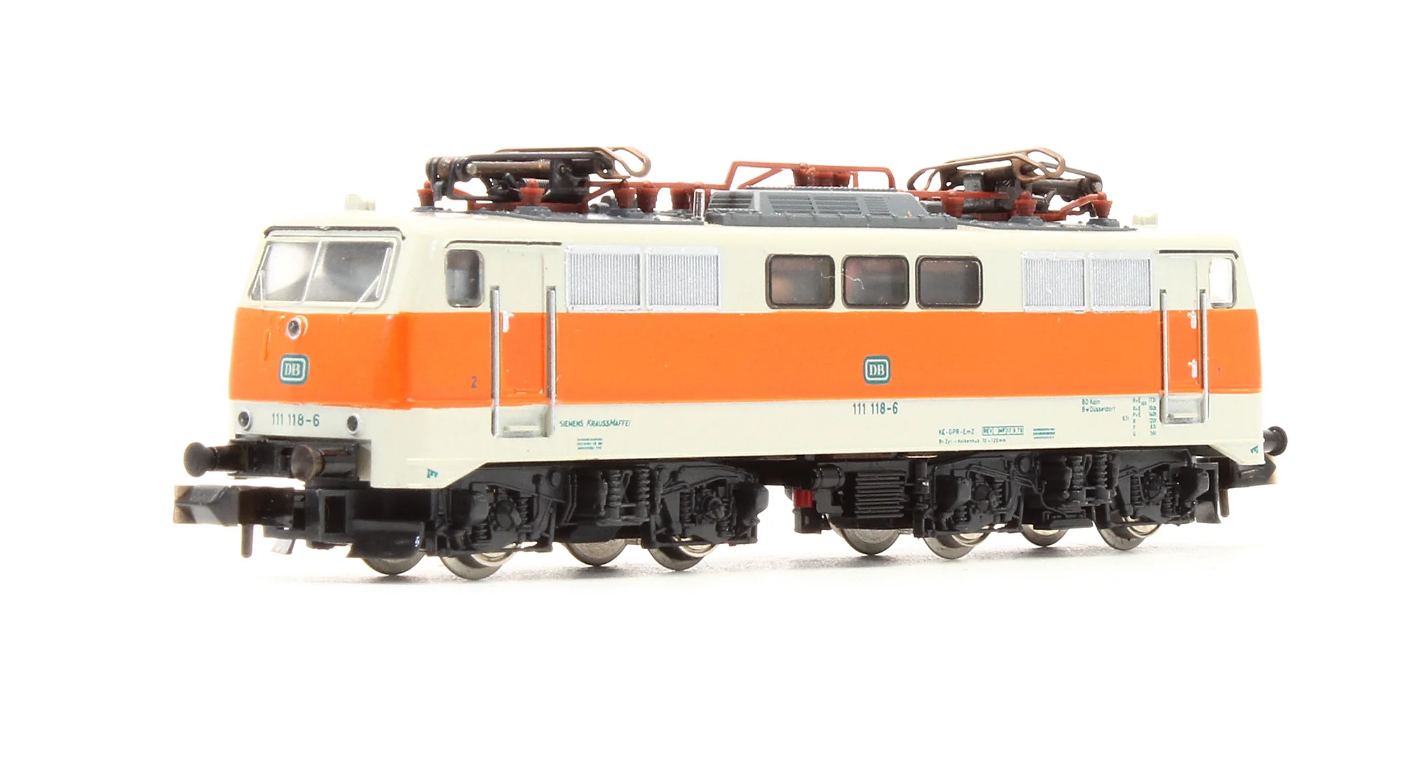 2972 Pre-Owned DB BR 111 118-6 Electric Locomotive