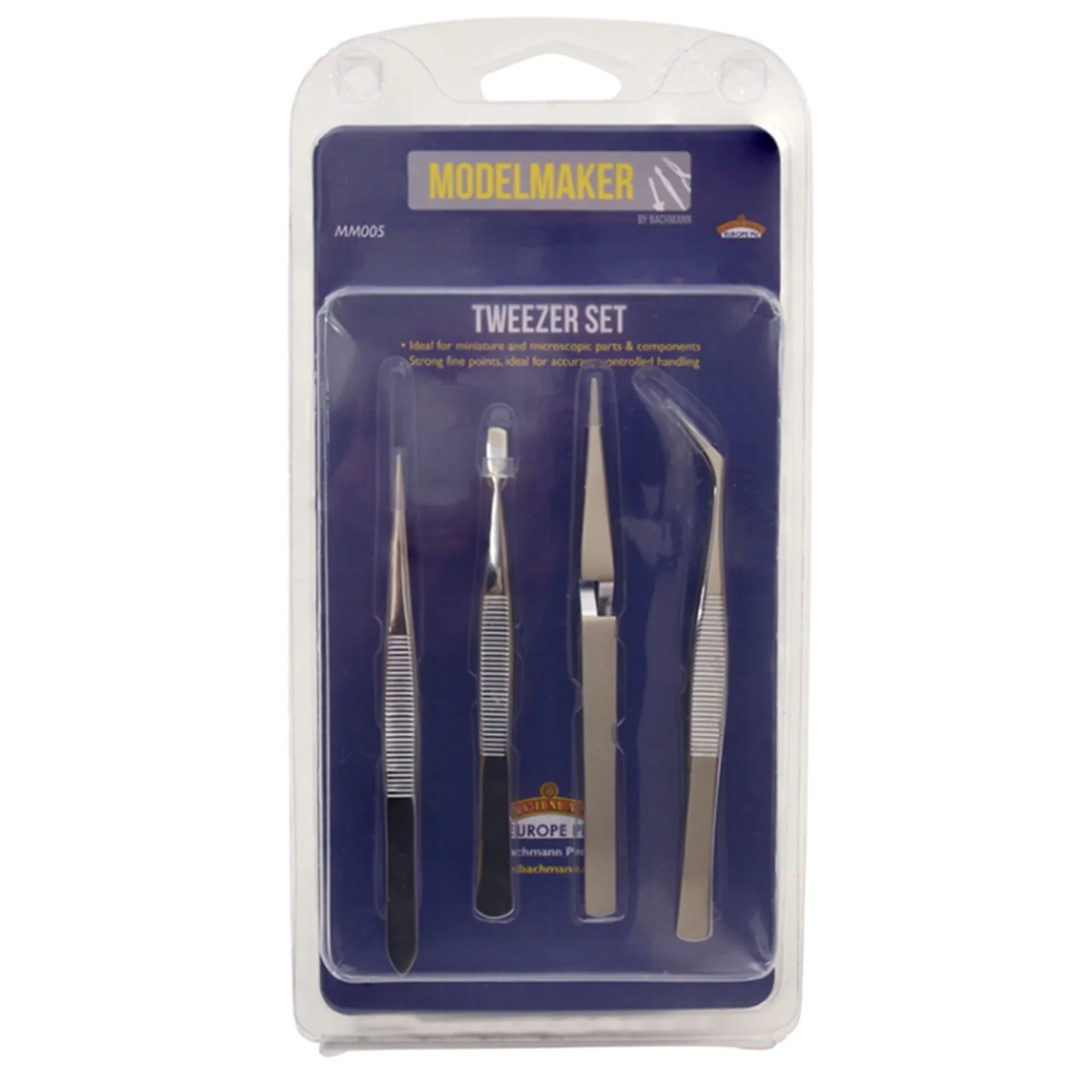 MM005 Tweezer Set (4 Pieces) - Image 3