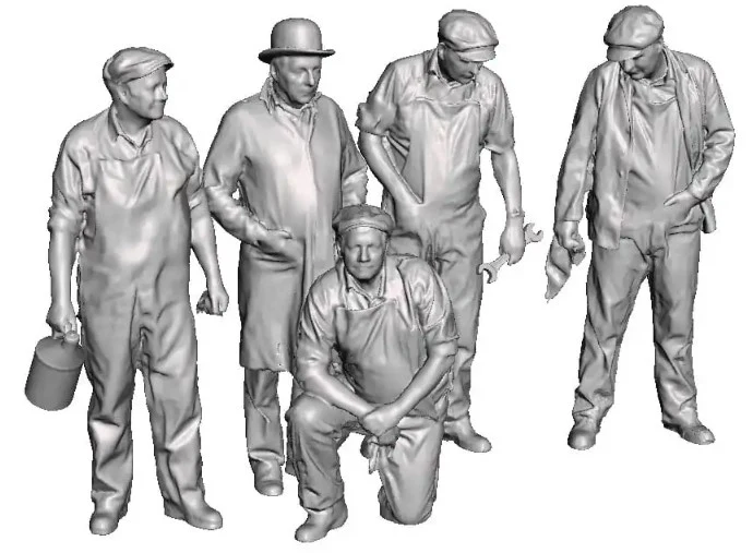 1006-076 OO Gauge 1948-1968 British Railways - Shed Staff