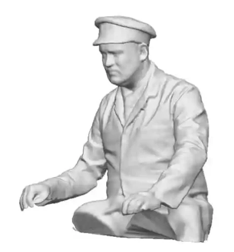 11051-043 O Gauge Loco Specific Crew - BR 121/122 Bubble Car Driver