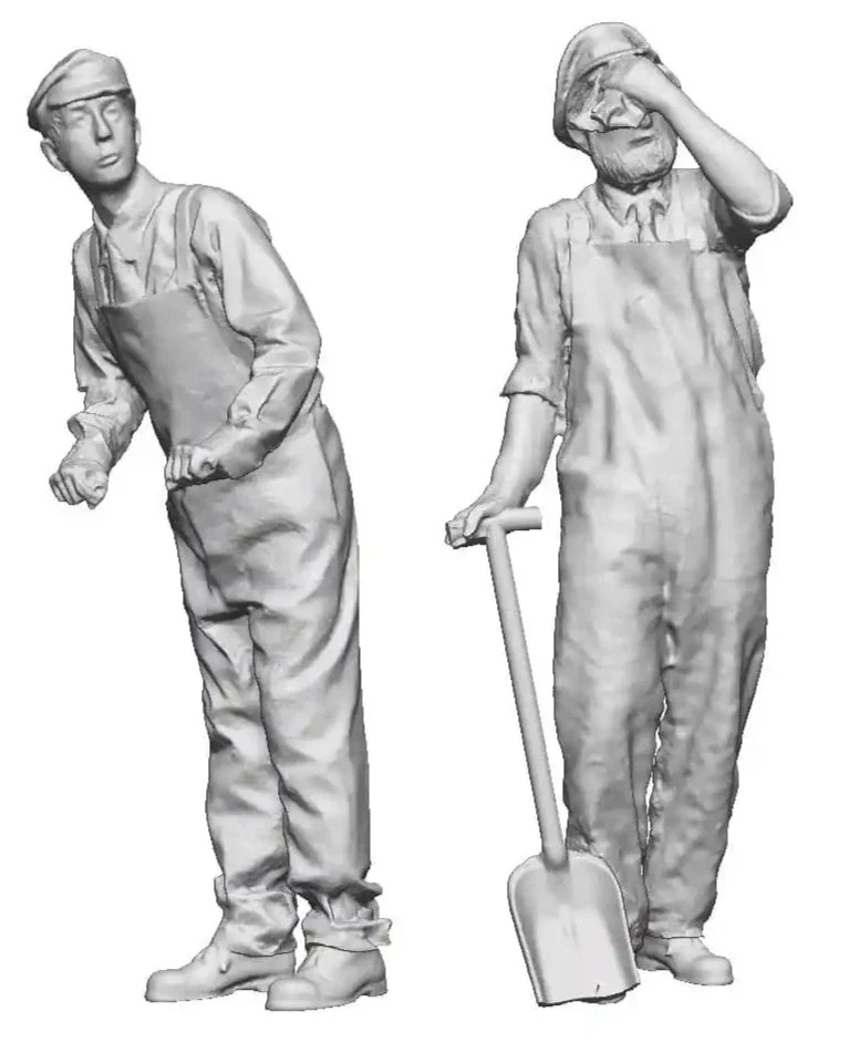 11253-076 OO Gauge Loco Specific Crew - J94 Austerity BR Crew Pack