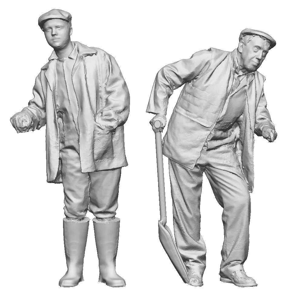 11261-076 OO Gauge Loco Specific Crew - Hawthorn Leslie 0-4-0ST Crew Pack 1