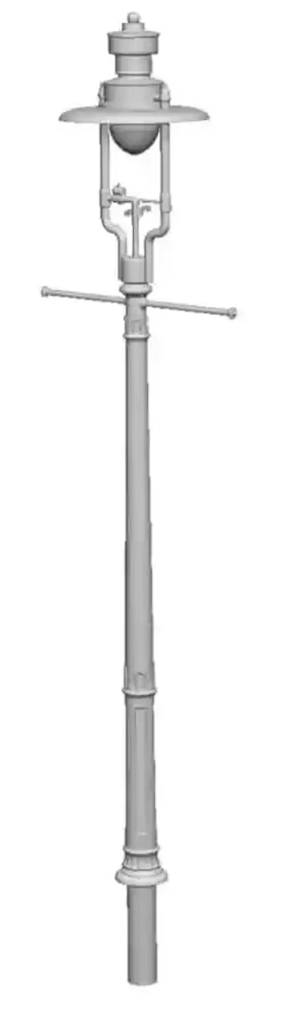 2614-043 O Gauge - Detailing - GWR No2 Circular Column Suggs Lamps x5