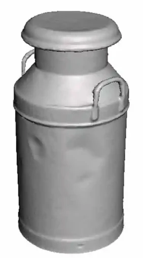 2672-076 OO Gauge Work and Industry Platform Accessories - 10 gal Milk Churns - Pack of 6