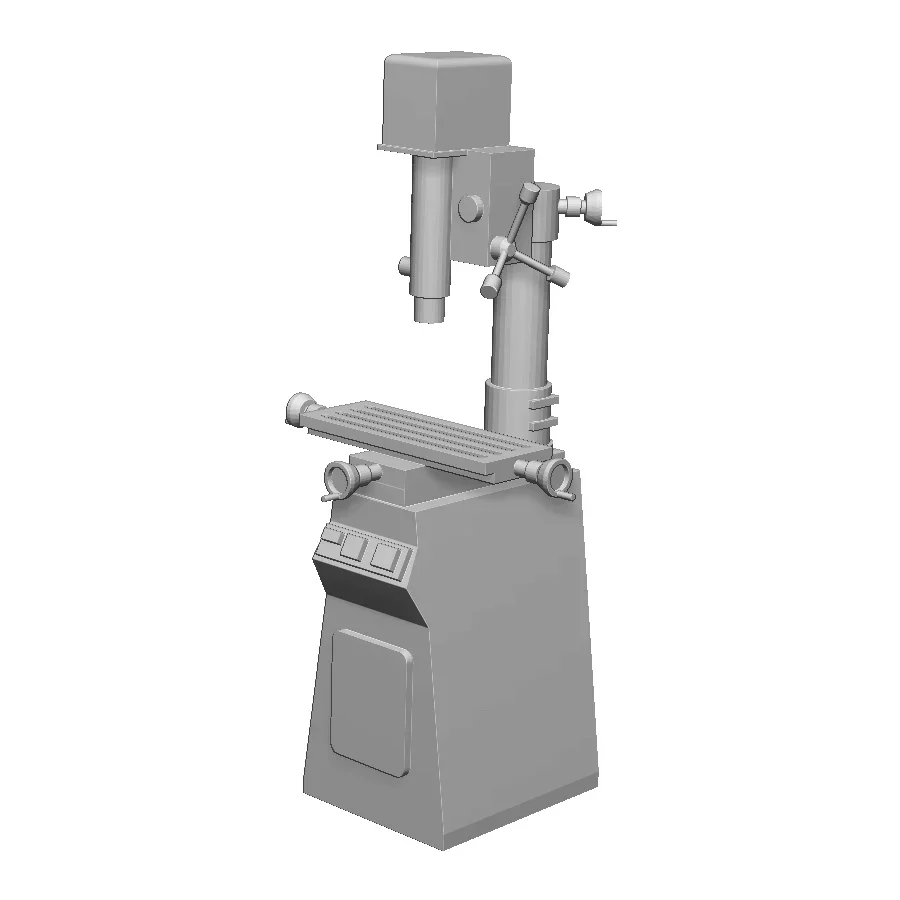 27110-148 N Gauge Workshop Details - Vertical Mill