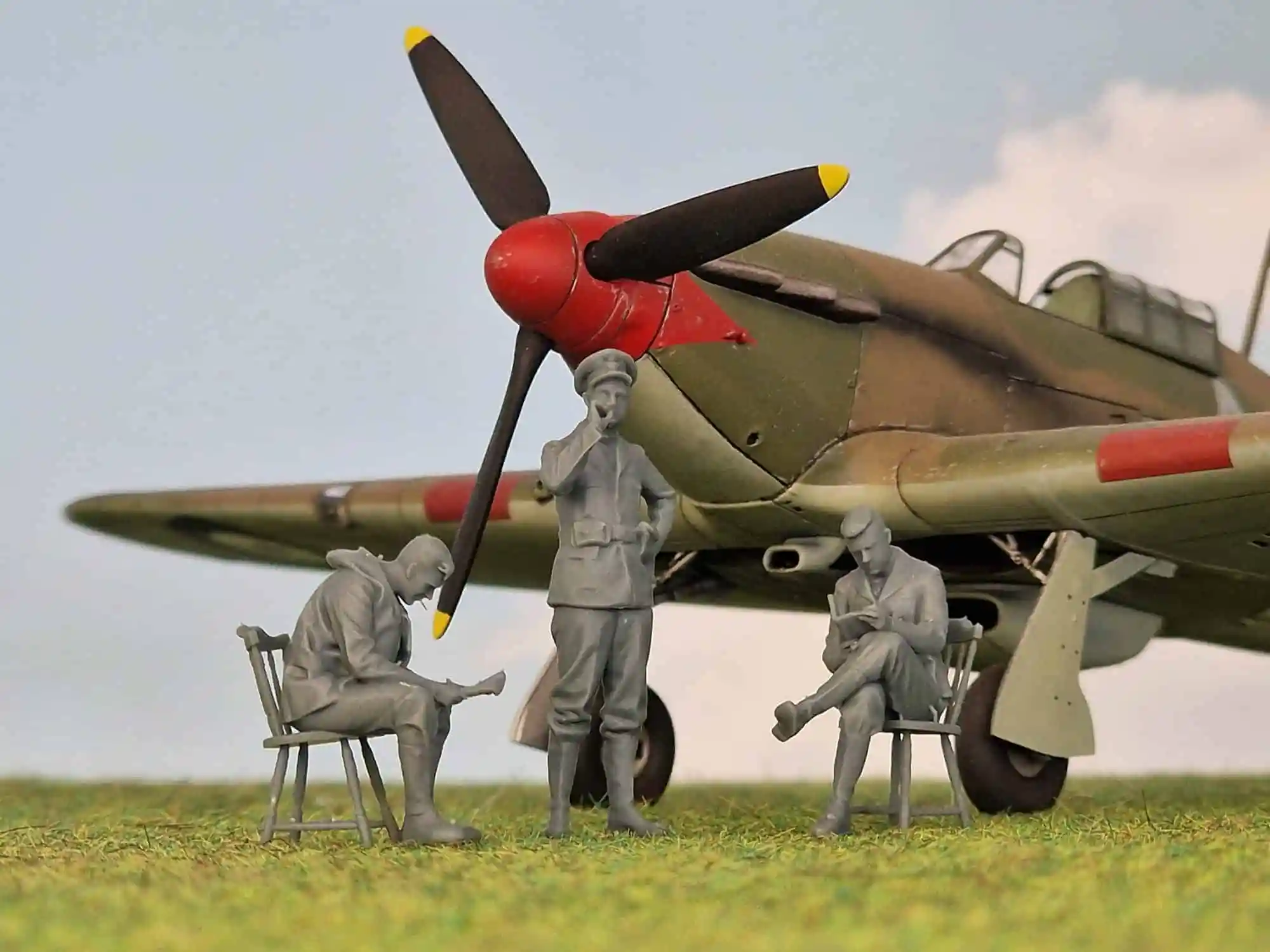 50203-048 1:48 Scale RAF Through the Ages - World War Two - RAF Dispersals scene 3 - Image 2