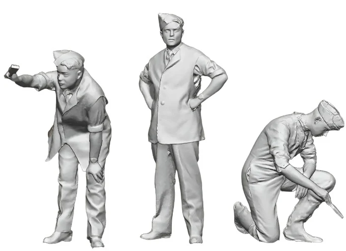 50212-072 1:72 Scale RAF Through the Ages - World War Two - RAF Ground Crew Set 2