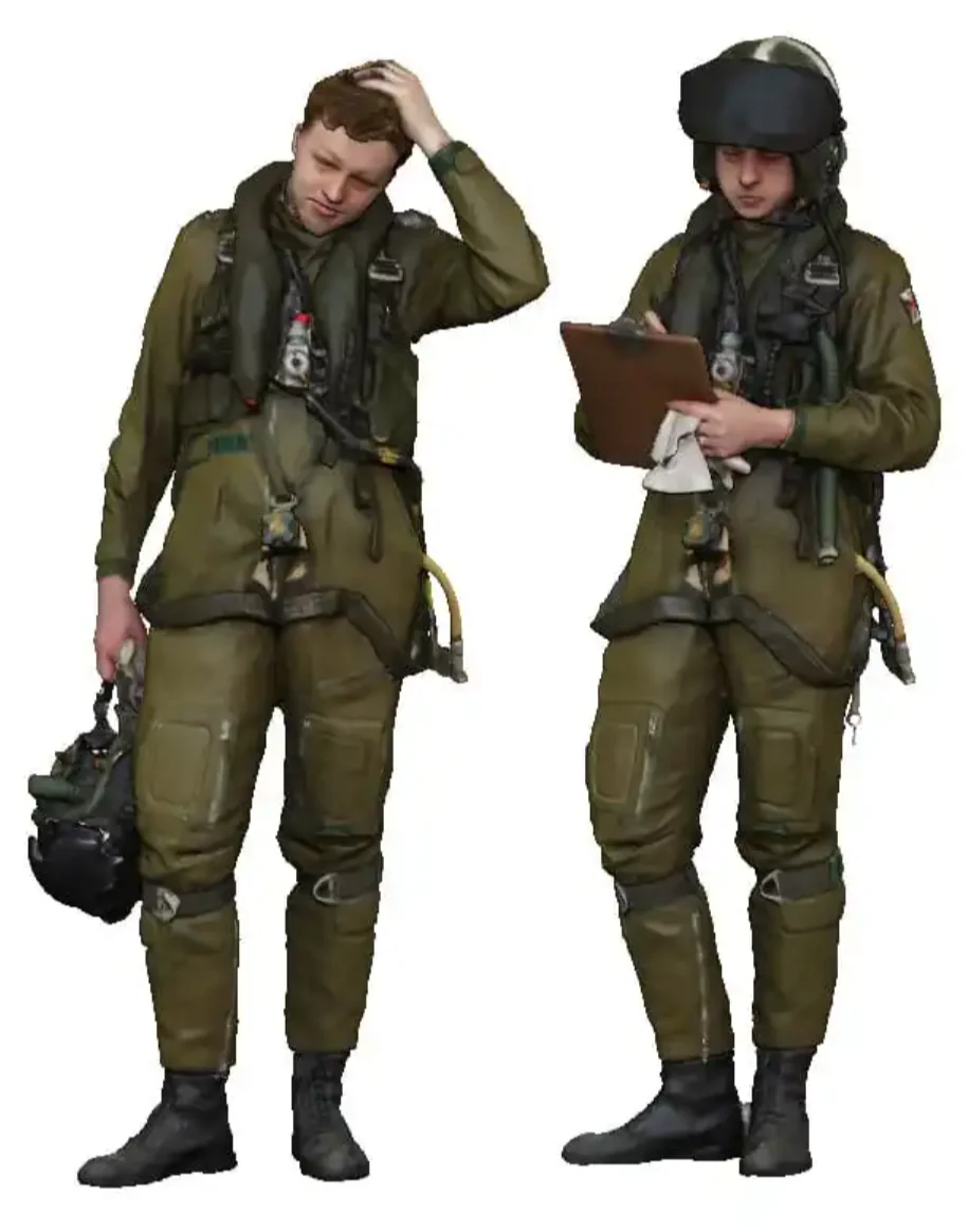 50400-048 1:48 Scale RAF Through the Ages - Post War - RAF F-4 Phantom Crew