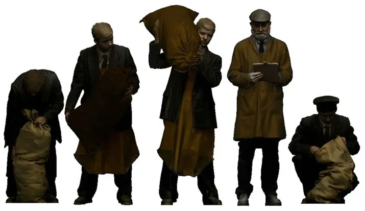 9024-076 OO Gauge 1948-1968 British Railways - GPO Worker Bundle - Image 2