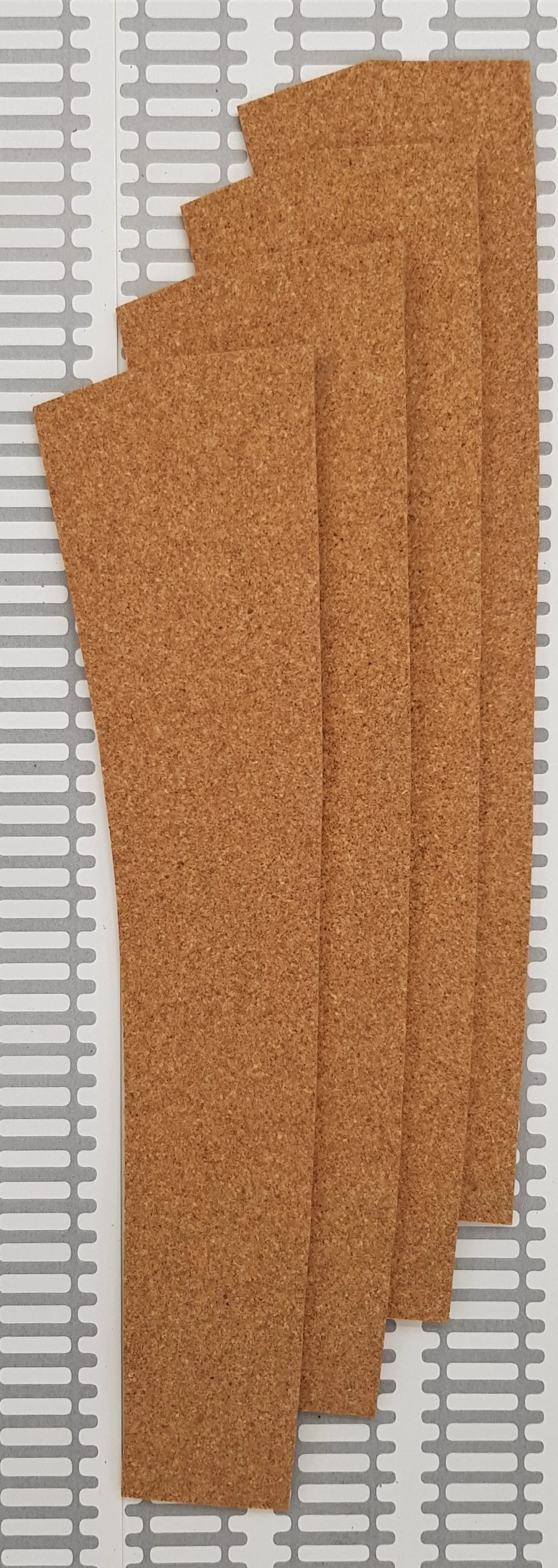 CTPC-NSC87-4 Cork Track Underlay - Curved Left Hand Large Radius Turnout - Pack of 4