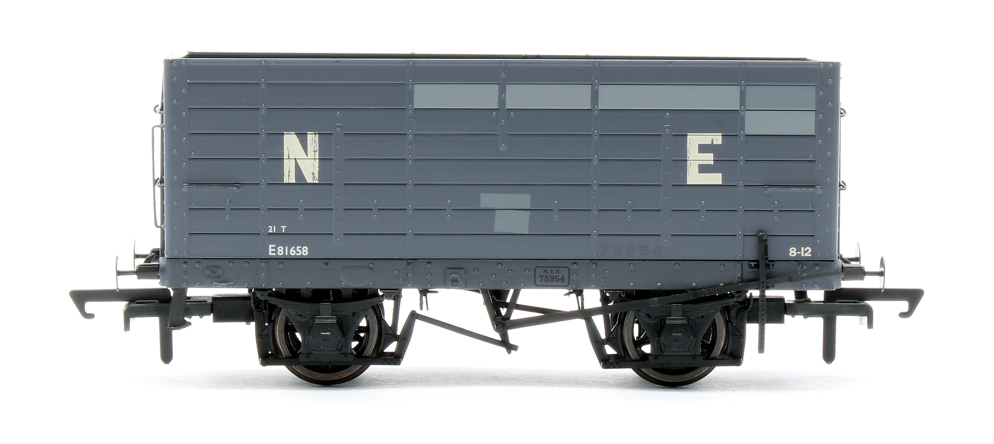 ACC2829 NER 20t Hopper - DGM 12 Hopper - BR Grey - Triple Pack - Image 4