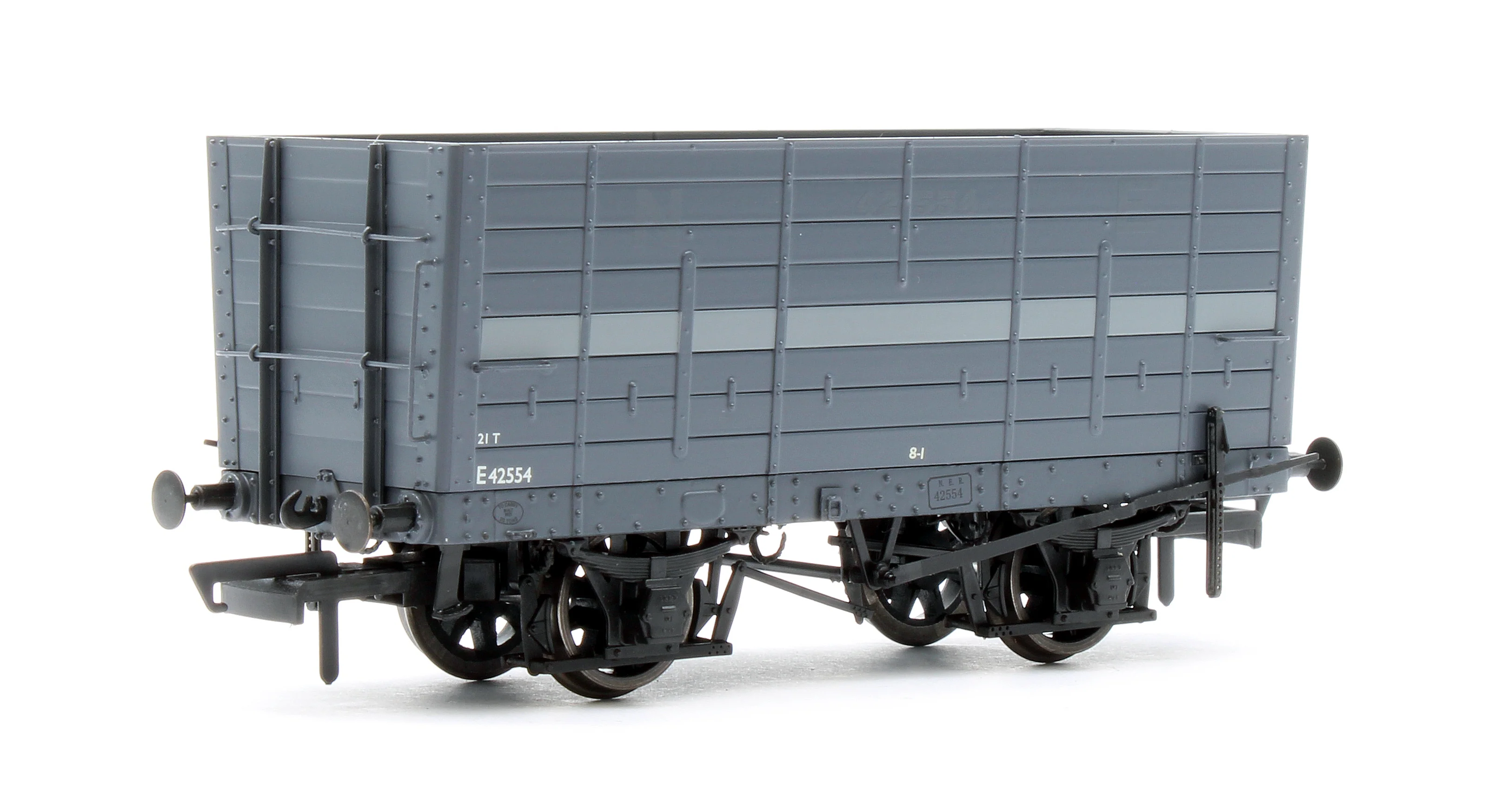 ACC2829 NER 20t Hopper - DGM 12 Hopper - BR Grey - Triple Pack - Image 5