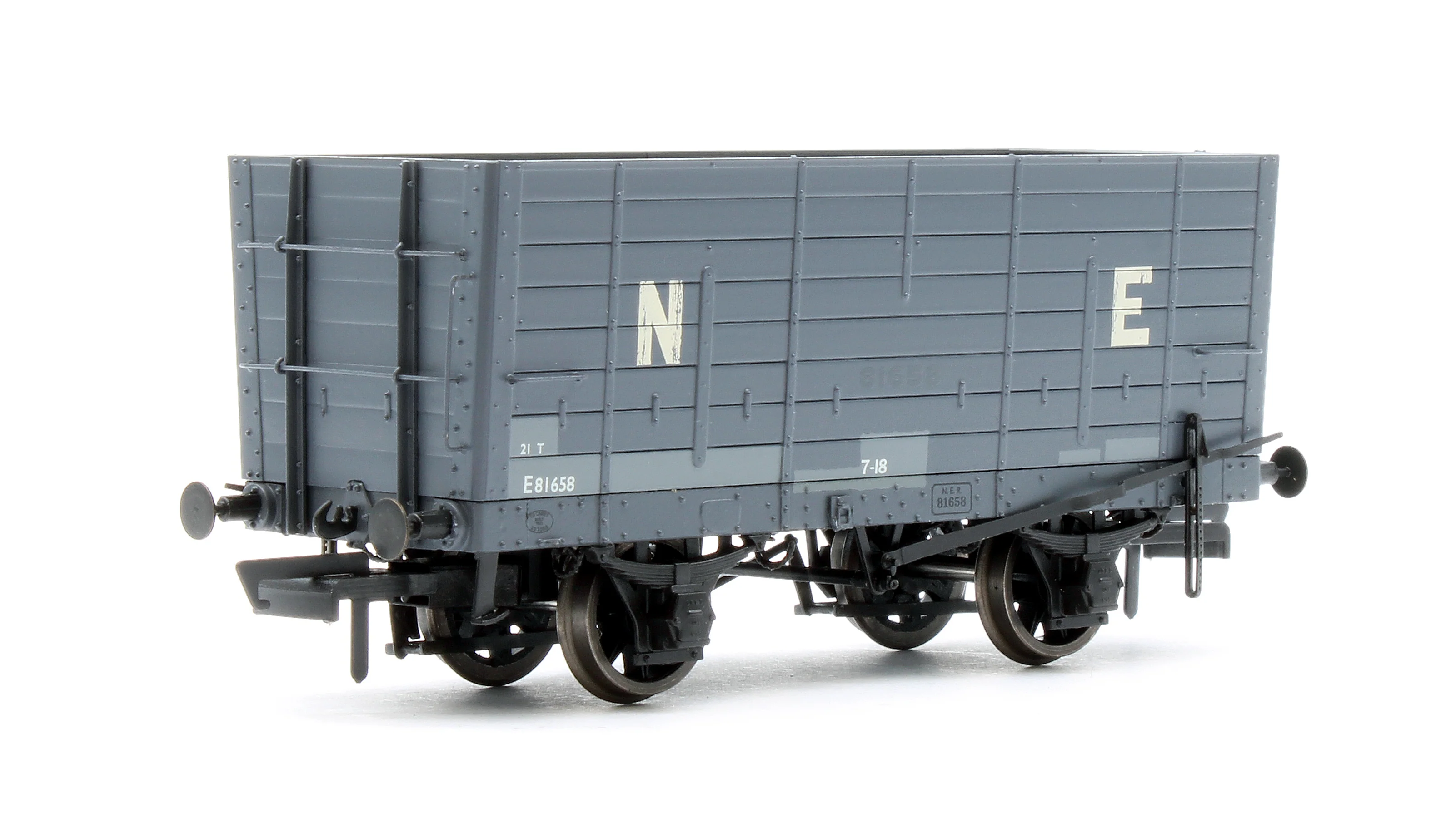 ACC2829 NER 20t Hopper - DGM 12 Hopper - BR Grey - Triple Pack - Image 7