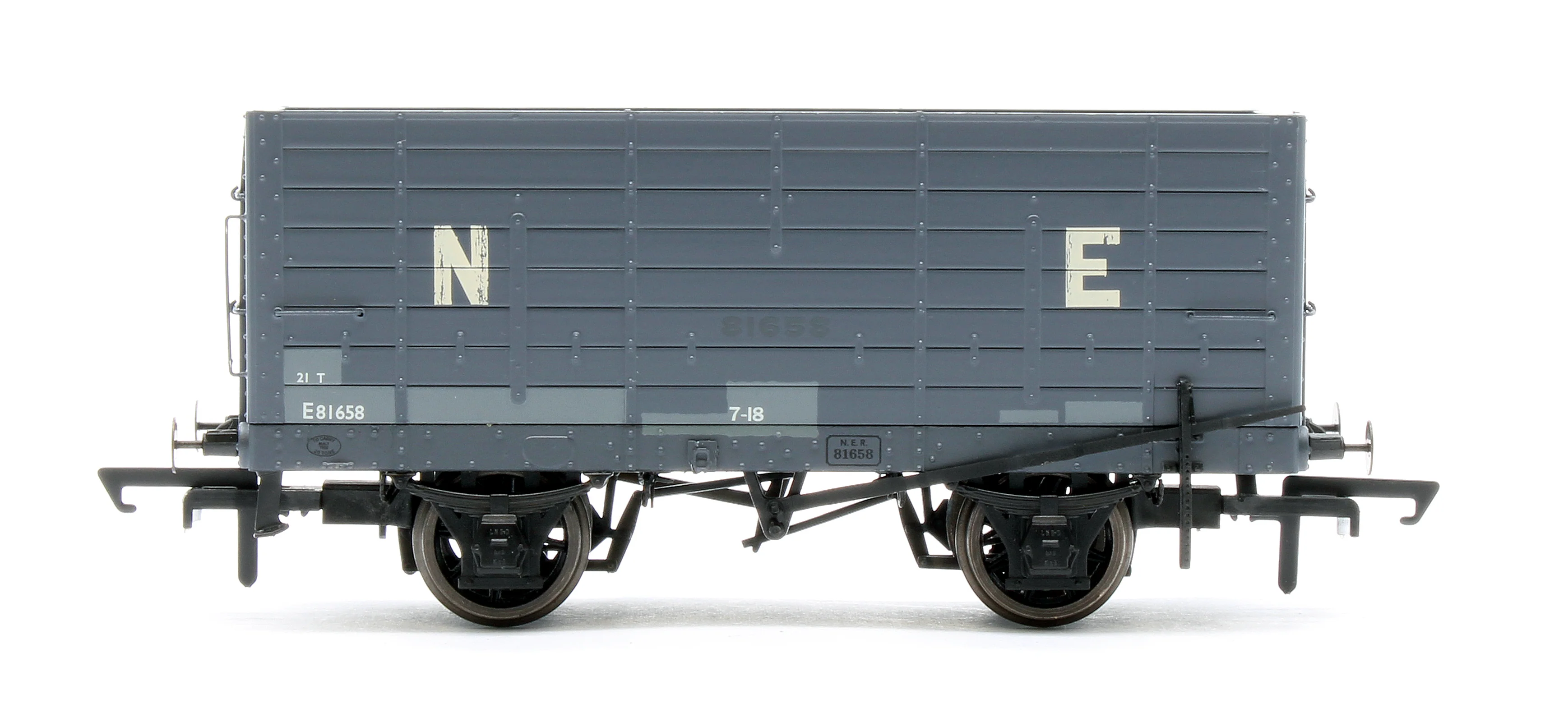 ACC2829 NER 20t Hopper - DGM 12 Hopper - BR Grey - Triple Pack - Image 8