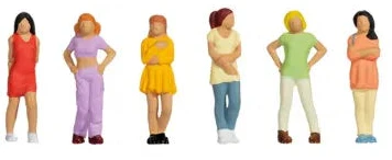 N16054 People Standing & Walking (30) Mega Economy Figure Set - Image 3