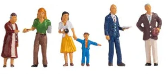 N16054 People Standing & Walking (30) Mega Economy Figure Set - Image 4