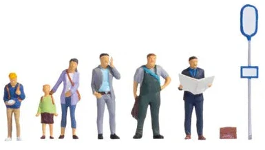 N16054 People Standing & Walking (30) Mega Economy Figure Set - Image 5